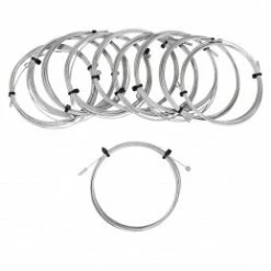 Marque Cable De Derailleur P2R Pour Shimano Et Adaptable 1,2Mm 2,10M (Sachet De 10 Cables)