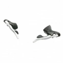 Marque Levier-Manette Route Campa 11V. Centaur Argent Double (Paire) Avec Transmissions