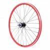 Marque Roue Route - Fixie - Piste P2R 30Mm Rouge Arriere Double Filetage Avec Pignon 16Dts
