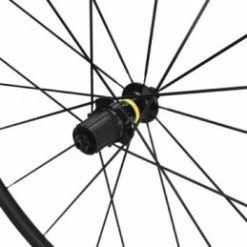 Marque Roues Route 700 Mavic Cosmic Elite Noir 11V. Compatible 10 Vitesses Shimano (Avant + Arriere) - Serie Limitee Sans Pneus - -Accessoires Vélo Soldes roues route 700 mavic cosmic elite noir 11v compatible 10 vitesses shimano avant arriere serie limitee sans pneus 1 2