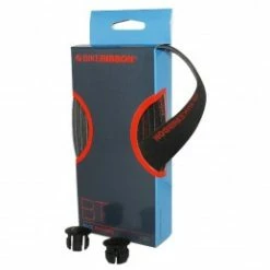 Marque Ruban De Guidon Bikeribbon Scrub Noir Marquage Bikeribbon Rouge